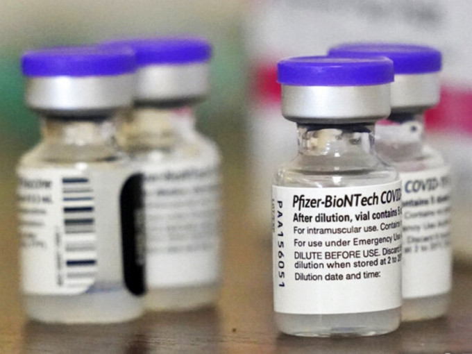 BioNTech疫苗。AP資料圖片
