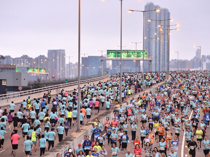 多度延期的渣打香港马拉松将于本月24日复办。资料图片