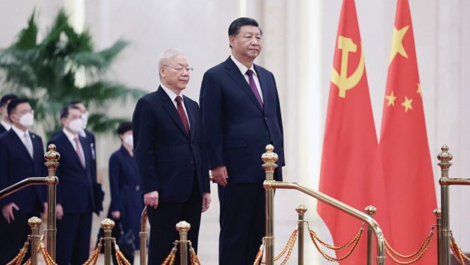 越南共產黨中央委員會總書記阮富仲去年1月底訪華。 新華社