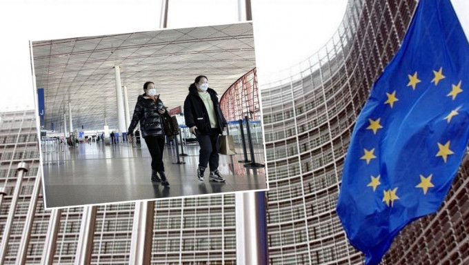 欧盟建议来自中国的旅客登机前先取得检测阴性证明。美联社