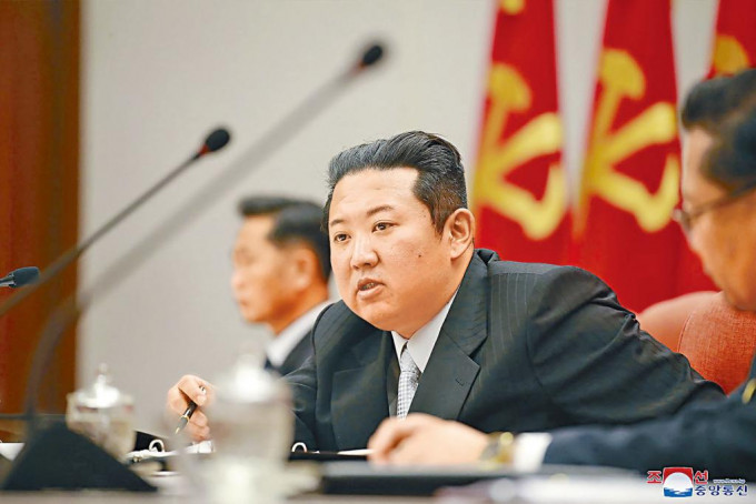 ■金正恩去年底出席北韩劳动党会议。
