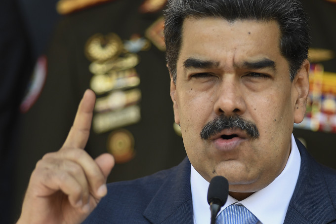 委内瑞拉总统马杜罗下令欧盟驻委内瑞拉大使佩德罗萨在72小时内离境。 AP