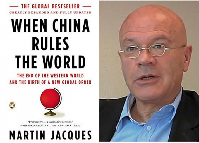 馬丁雅克和他的著作《當中國統治世界》。資料圖片