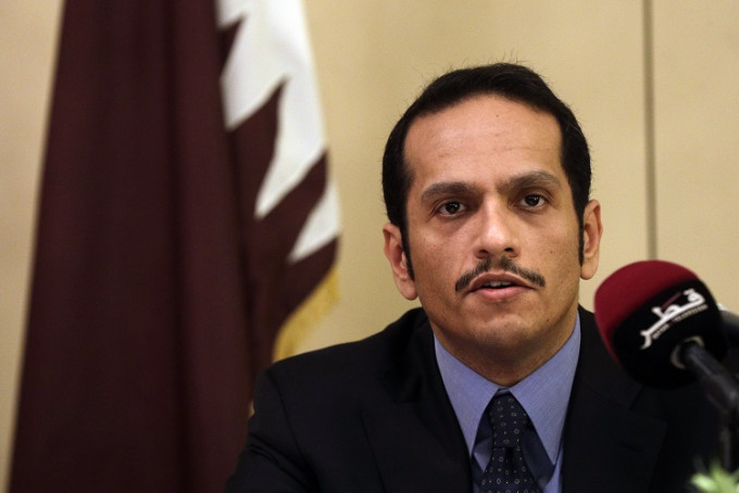 卡塔尔外相曾批评沙特等国提出的13项要求侵犯主权。AP图片