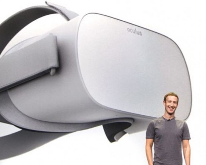 facebook明年推廉价VR装置，只售1500港元。网上图片