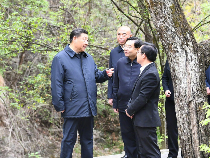 國家主席習近平到陝西進行調研。