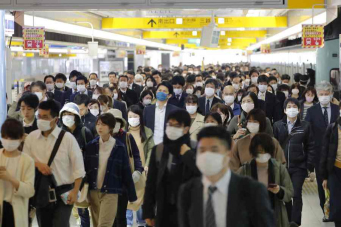 東京都累計1339人染病。AP