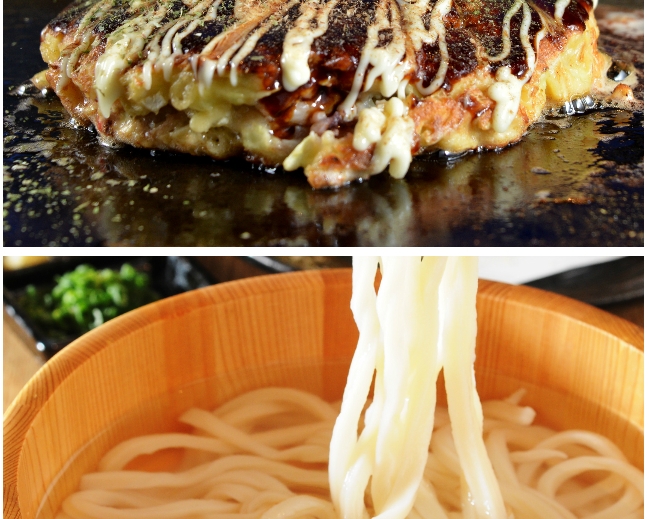 台灣網民認為大阪燒、烏冬、蕎麥麵等最名過其實。資料圖片