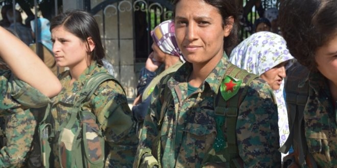 科巴尼是庫德族婦女保護部隊成員。（網圖）