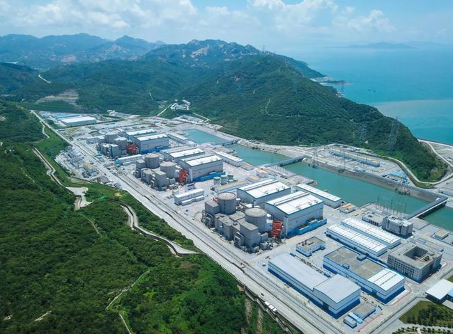 陽江核電站。網上圖片