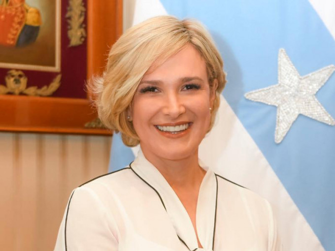 厄瓜多尔女市长（Cynthia Viteri）。(网图)