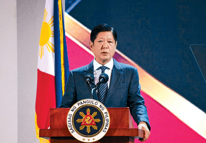 菲律賓總統小馬可斯。