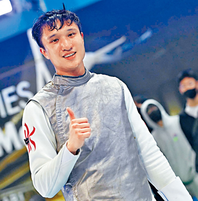蔡俊彥周日在大獎賽南韓仁川站贏得銀牌。