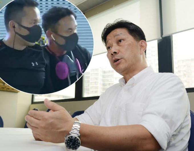 陳祖光表示，警察用便裝或被稱的「混入」，只要是依法執行，都是正確。資料圖片
