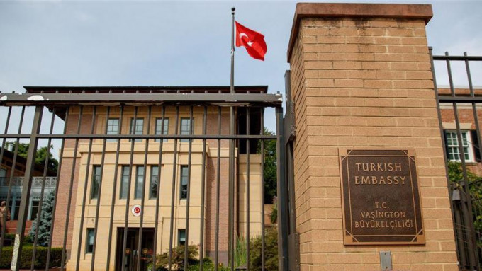 位于华盛崸的土耳其驻美国大使馆。