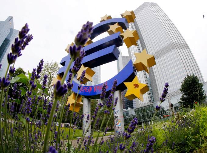 歐洲央行維持利率不變。AP圖片