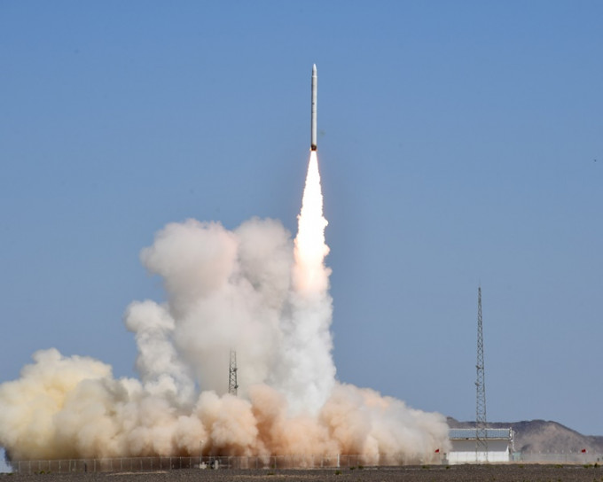 捷龙一号遥一火箭在酒泉卫星发射中心成功发射。