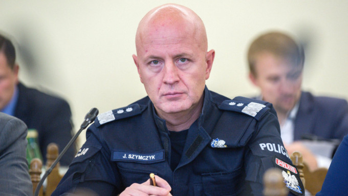 波蘭警察總長希姆奇克（Jaroslaw Szymczyk）。 TWITTER圖