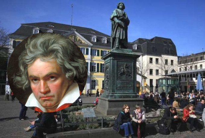 貝多芬1770年生於德國波昂，當地為紀念他明年250冥誕，將舉辦慶祝活動。