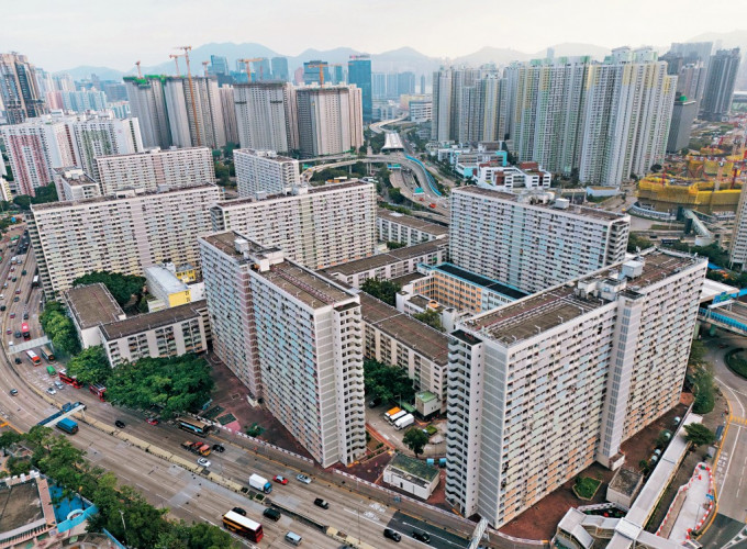 彩虹邨重建方案計劃分三階段清拆，第一期計劃最快2028年展開。