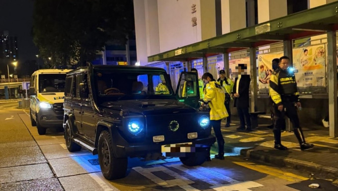 警方一連兩日東九區內展開打擊「酒後駕駛」、「危險駕駛」及「超速」行動，拘捕6名司機。警方圖片