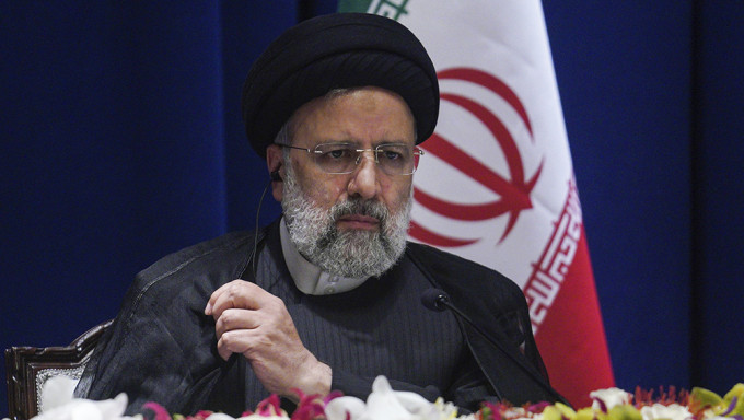伊朗总统莱希表明不能接受示威者捣乱。AP