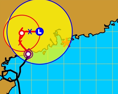 天文台指艾云尼其相关的雨带仍会为珠三角一带带来狂风及大骤雨。