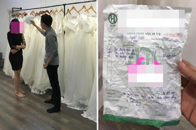 越南一名男子不满未婚妻隐瞒并非处女而悔婚。　网上图片