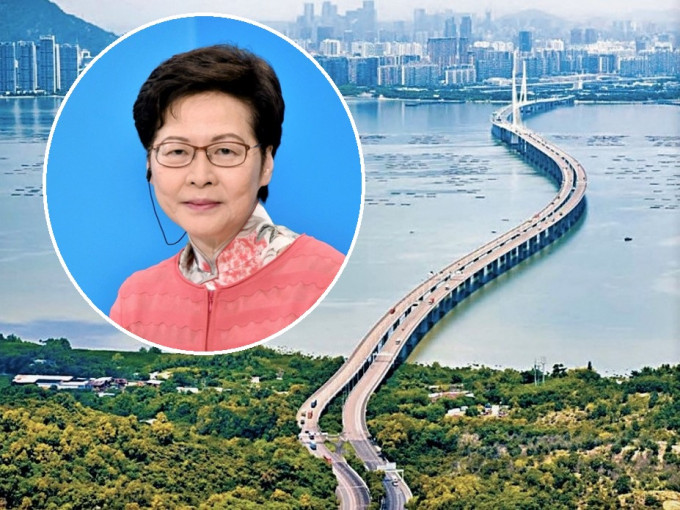 林郑月娥在《施政报告》提出「香港北部都会区」愿景。资料图片