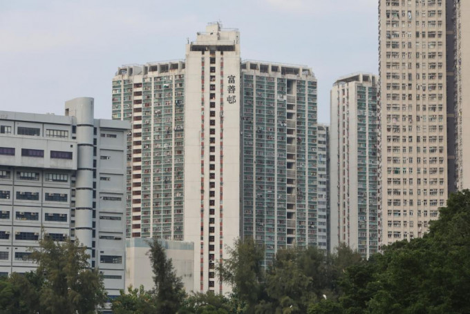 大埔富善邨高层两房每尺仅7551元沽。（中通社图片）