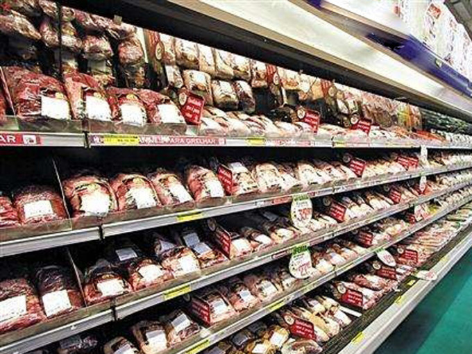 巴西及英国各一肉品商暂停对中国出口。(示意图)