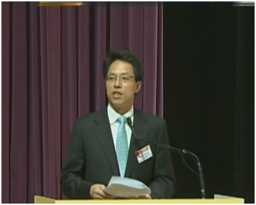 中央人民政府驻香港联络办公室主任张晓明。资料图片