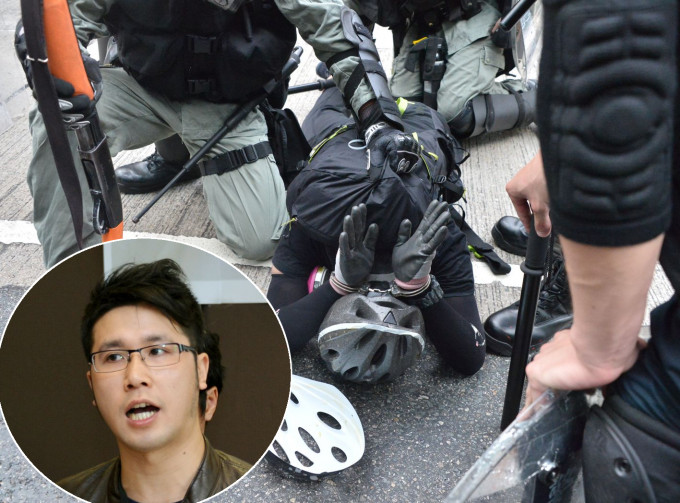 王浩賢擔心誤導警員過分使用武力。資料圖片
