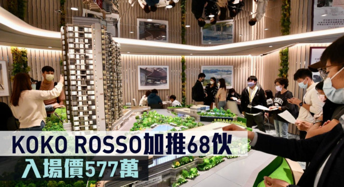 KOKO ROSSO加推68伙。