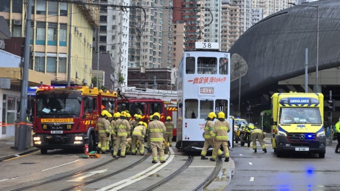 西環電車意外釀1死3傷。