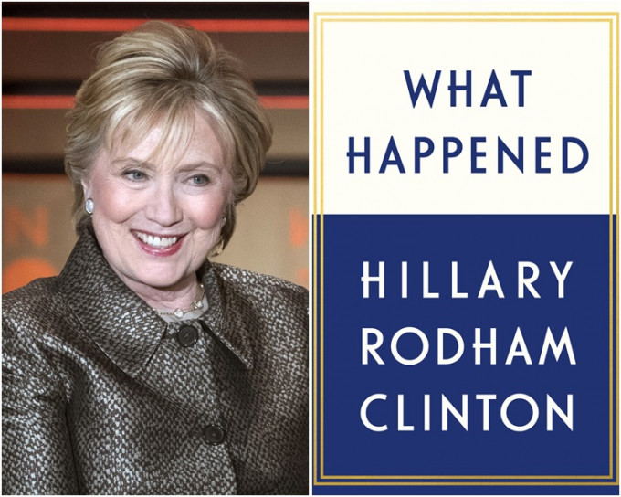 希拉莉新书名叫《What Happened》。AP