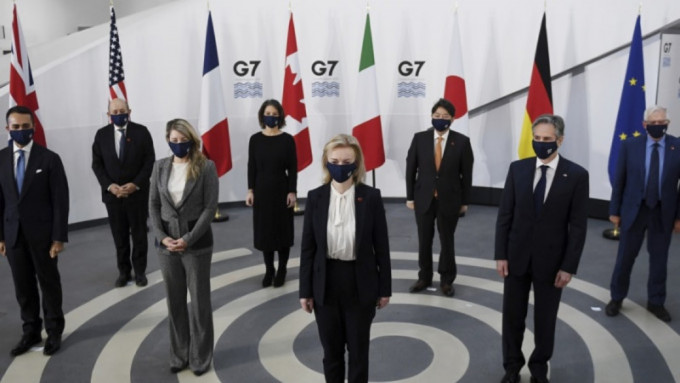 G7促俄羅斯停火。資料圖片