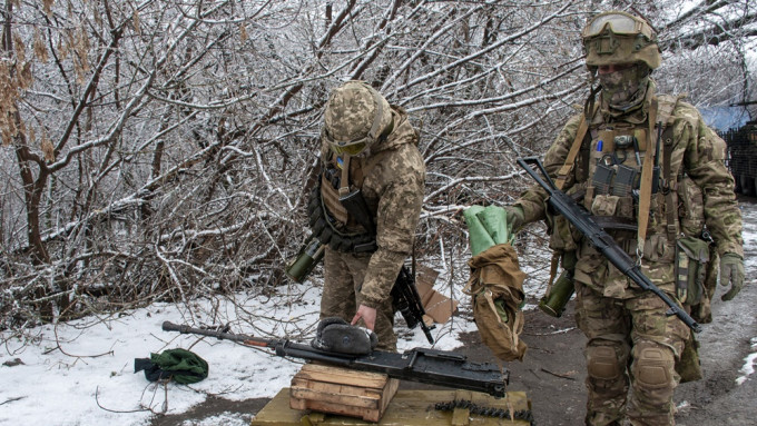 乌克兰国防部副部长指，乌军已消灭4300名俄军。美联社资料图片