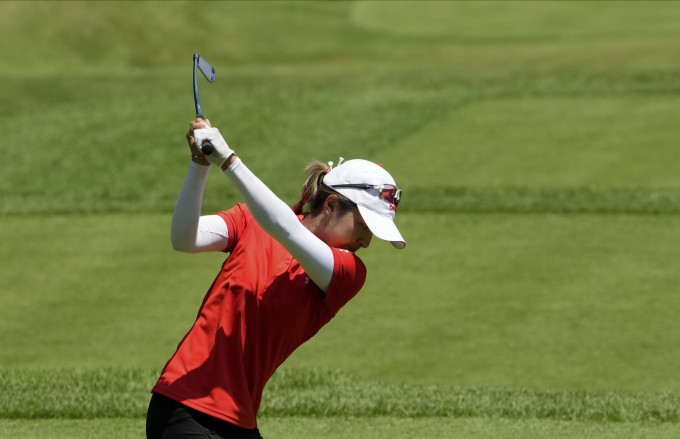 东京奥运女子高尔夫球赛事，陈芷澄以50名毕业。 AP