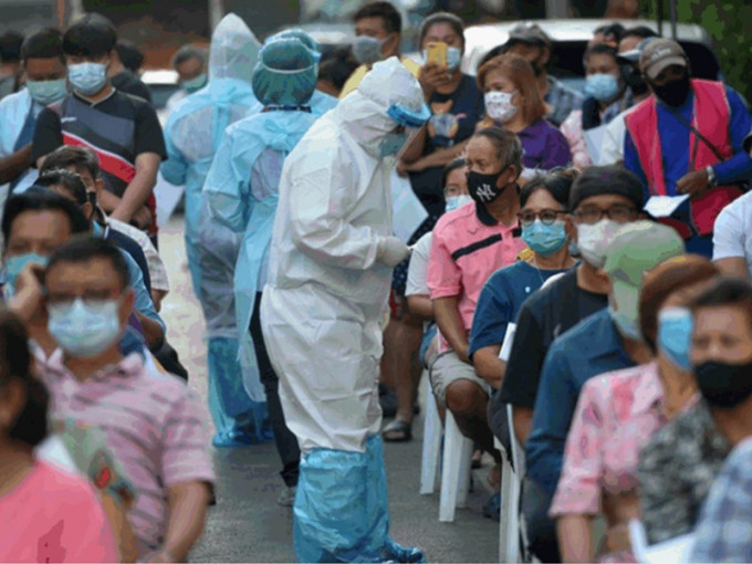泰國近日娛樂場所爆發疫情。新華社資料圖片