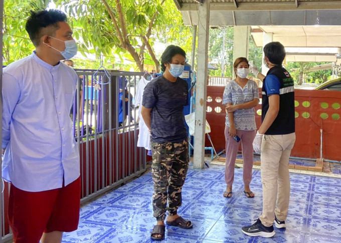泰国当局在清迈拘捕5名涉非法入境缅甸人。AP图