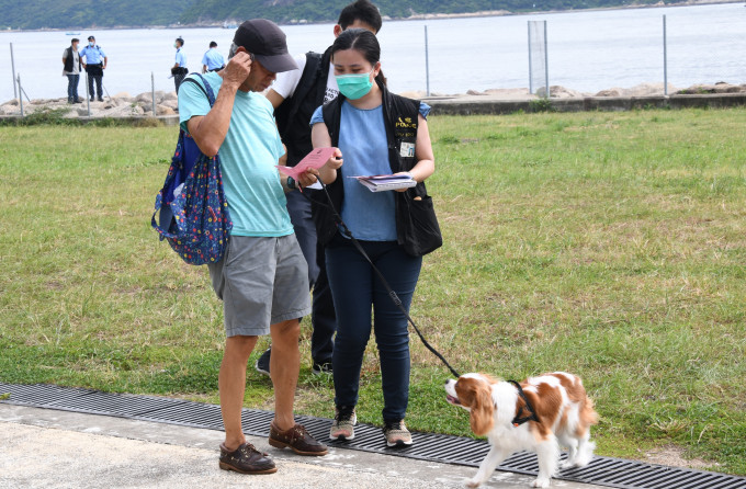 自七月起，数码港海滨公园接连发生毒狗事件。资料图片