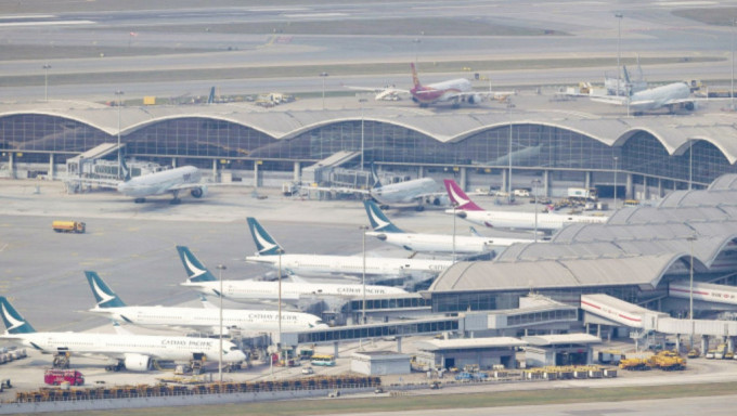 香港国际机场获投选为「亚洲最佳机场」及「中国最佳机场」。资料图片