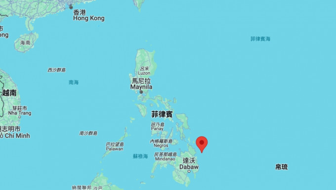 菲律宾棉㘓老岛发生6.8级地震。