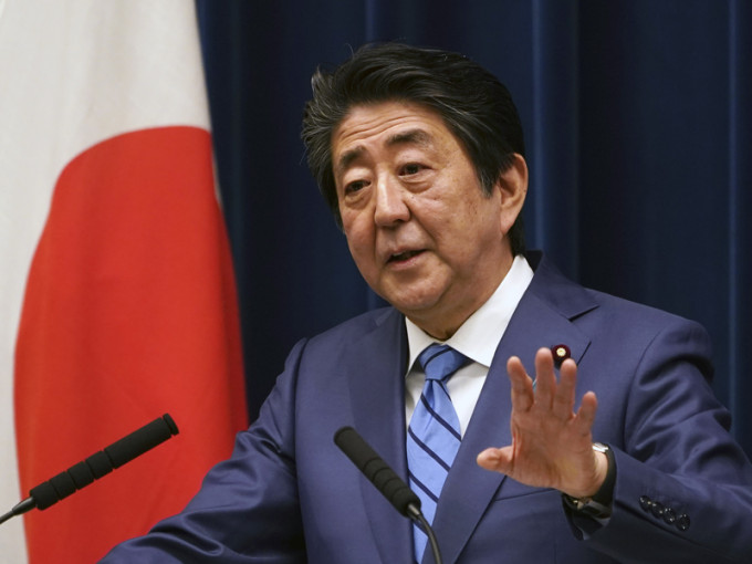 日本首相安倍晉三再次重申希望東京奧運會能按計劃舉辦。AP