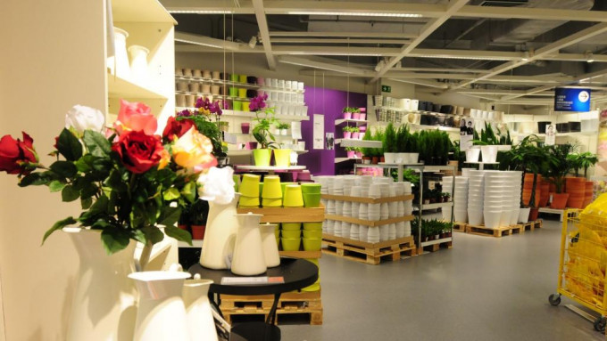 IKEA九龙湾店今日暂停营业。资料图片