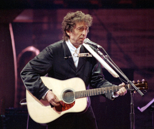 美國創作歌手卜戴倫（Bob Dylan）。網圖