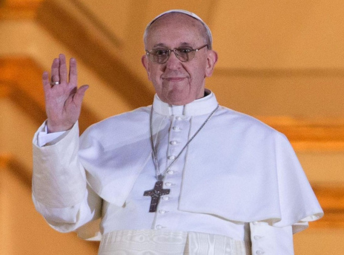 意大利教宗近日因身體不適取消彌撒。網圖
