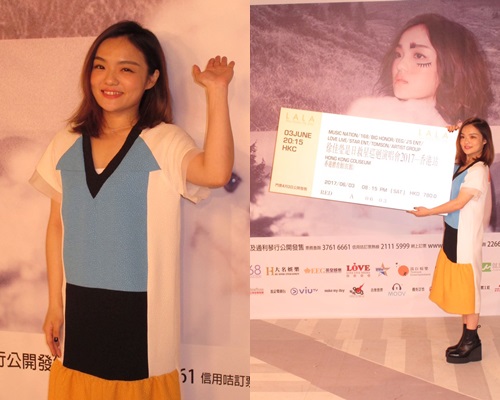 徐佳瑩已苦練廣東歌和跳舞，叫歌迷睡飽才在網上買門票。