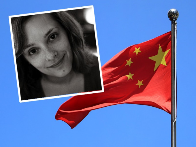 中國駐比利時大使館指學者方文莎（小圖）的文章指控屬不實。網圖